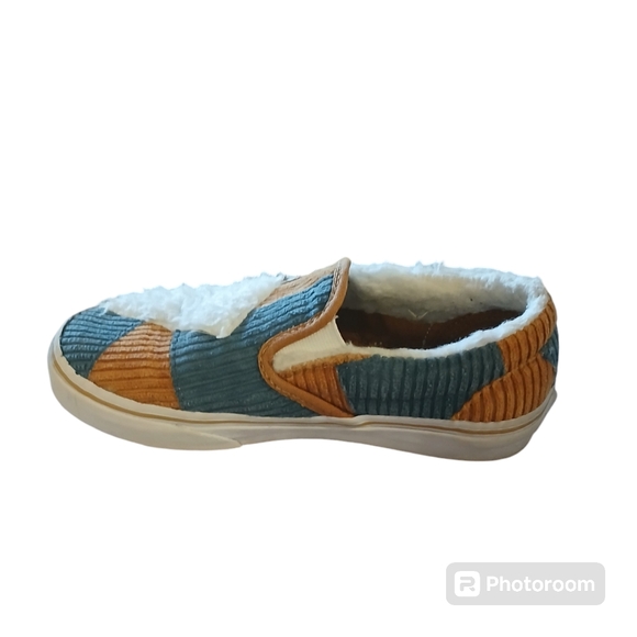 Vans Kids Mixed Media Off The Wall Slip On Sneaker Size 1.0 - Picture 4 of 10